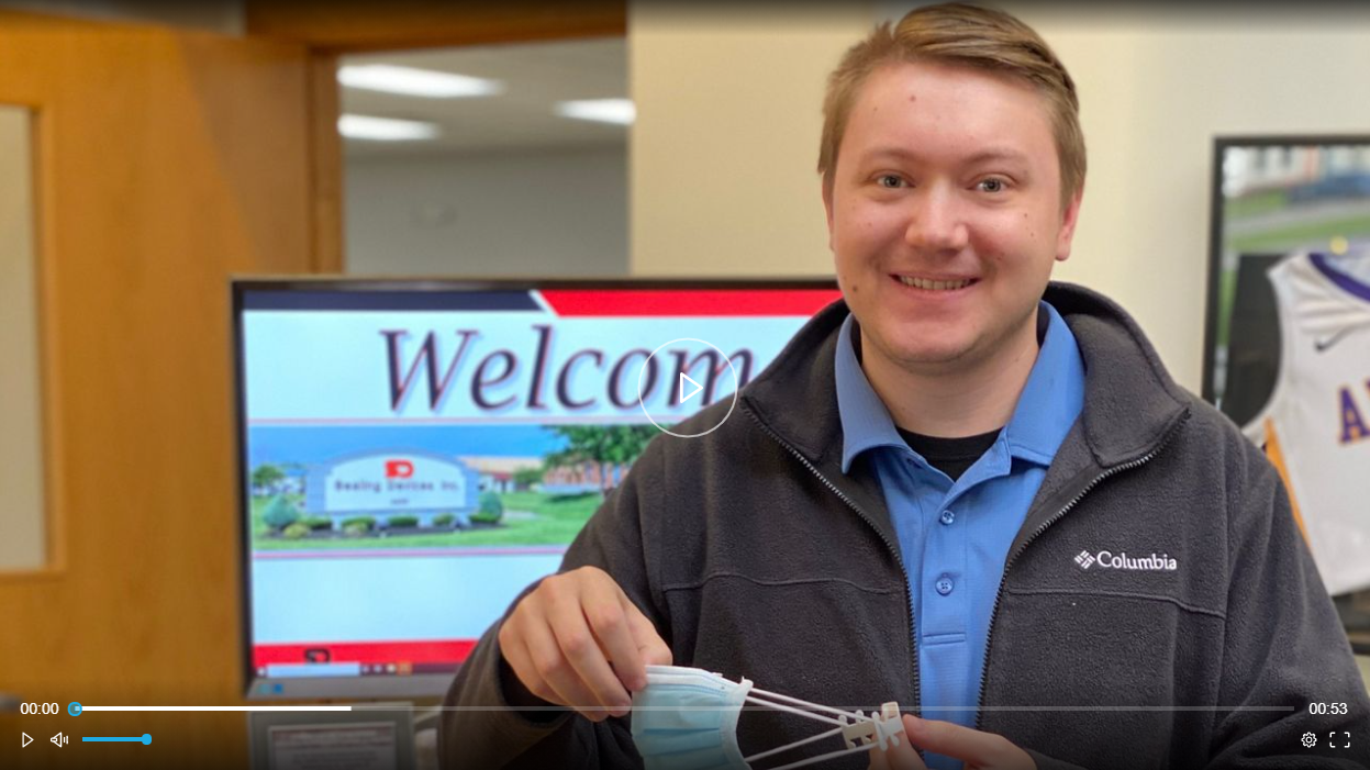 Sealing Devices Donates Medical Mask Straps During COVID19 Pandemic