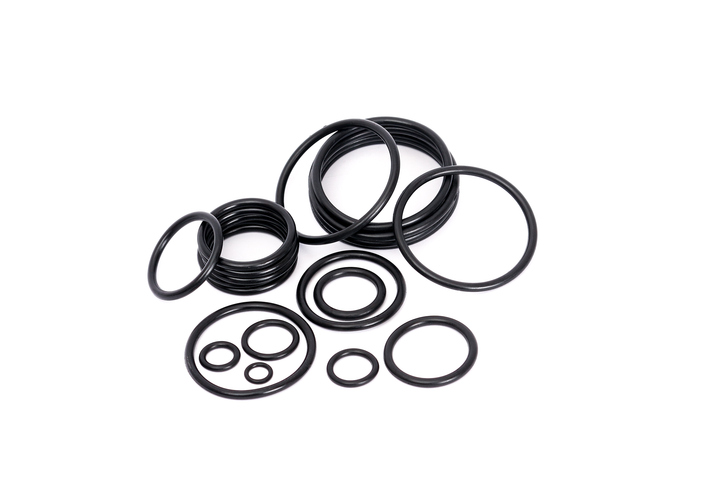 Many types of rubber o-rings