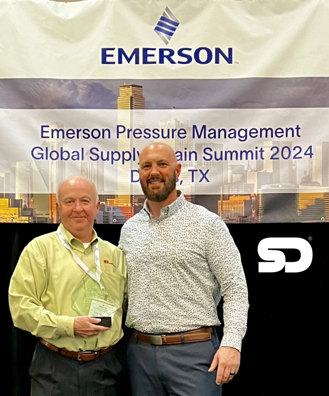Emerson Awards Sealing Devices with Impressive Supplier Award Sealing Devices Inc. earned the title of the 2023 Most Outstanding Supplier for Emerson Pressure Management, highlighting it among Emerson's extensive global supplier network. This award reflects Sealing Devices' excellence in exceeding expectations across four key areas assessed during strategic business reviews: Quality, On Time Delivery, Customer Service, Pricing, and Flexibility in Meeting Production Demand.