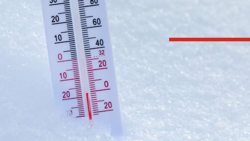 Weatherproof enclosure sealed with silicone sponge gasket operating in winter conditions