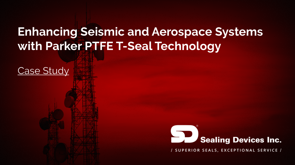 Discover how Sealing Devices, in collaboration with Parker, successfully solved complex sealing challenges for seismic shock absorbers and aerospace applications. Learn how our dynamic fluid sealing solution delivered enhanced performance and reliability.