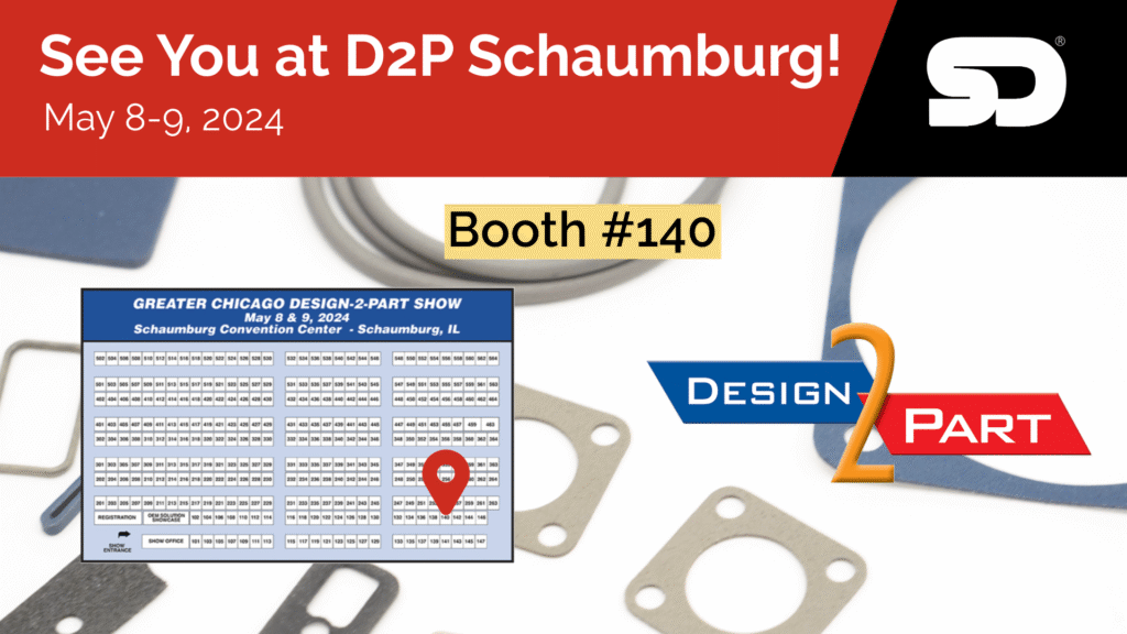 With decades of expertise in engineering high-performance sealing technologies, we're not just vendors; we're your partners in innovation. This Design-2-Part show, we're offering exclusive, complimentary solutions consultations to help you overcome your engineering obstacles.