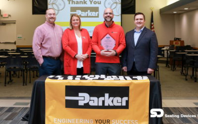 Sealing Devices Earns Parker 2025 National Geared for Growth Award