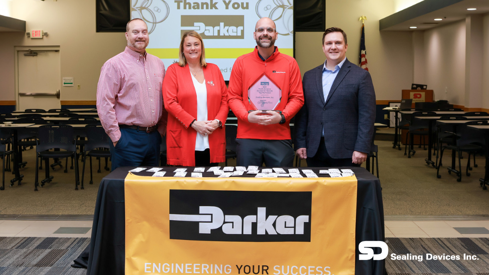 Sealing Devices Earns Parker 2025 National Geared for Growth Award