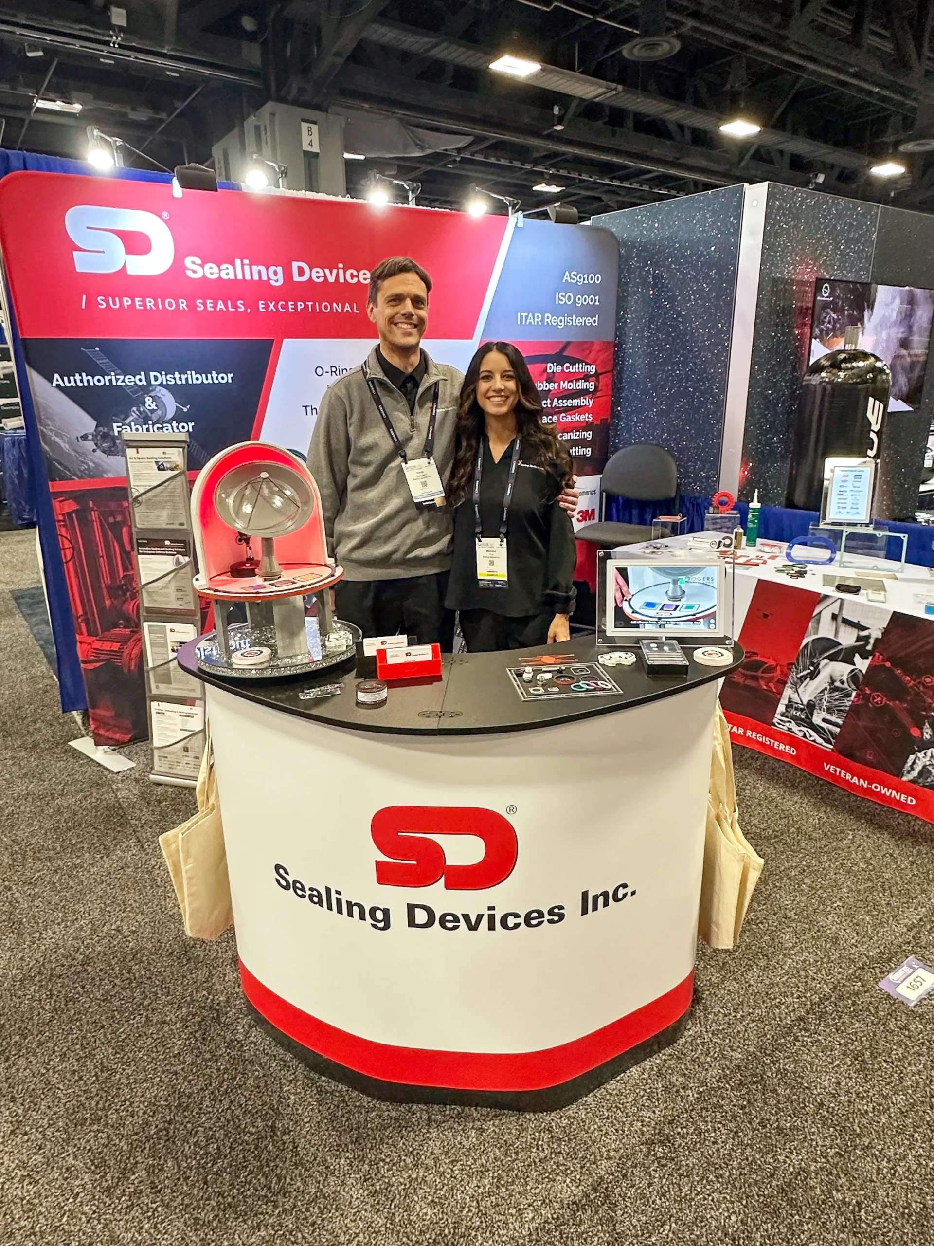Sealing Devices Satellite booth demo