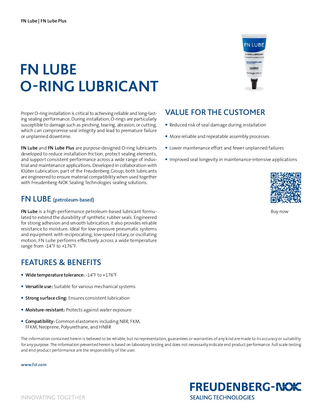 FN Lube O-ring Lubricant