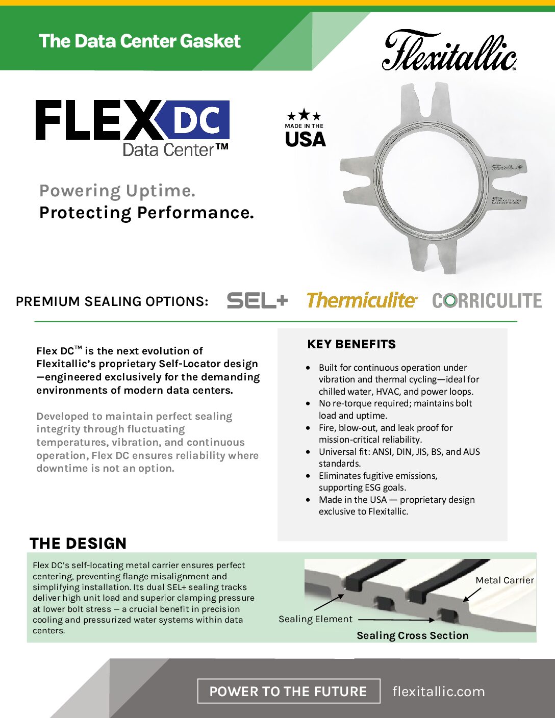 FLEX DC™ The Data Center Gasket